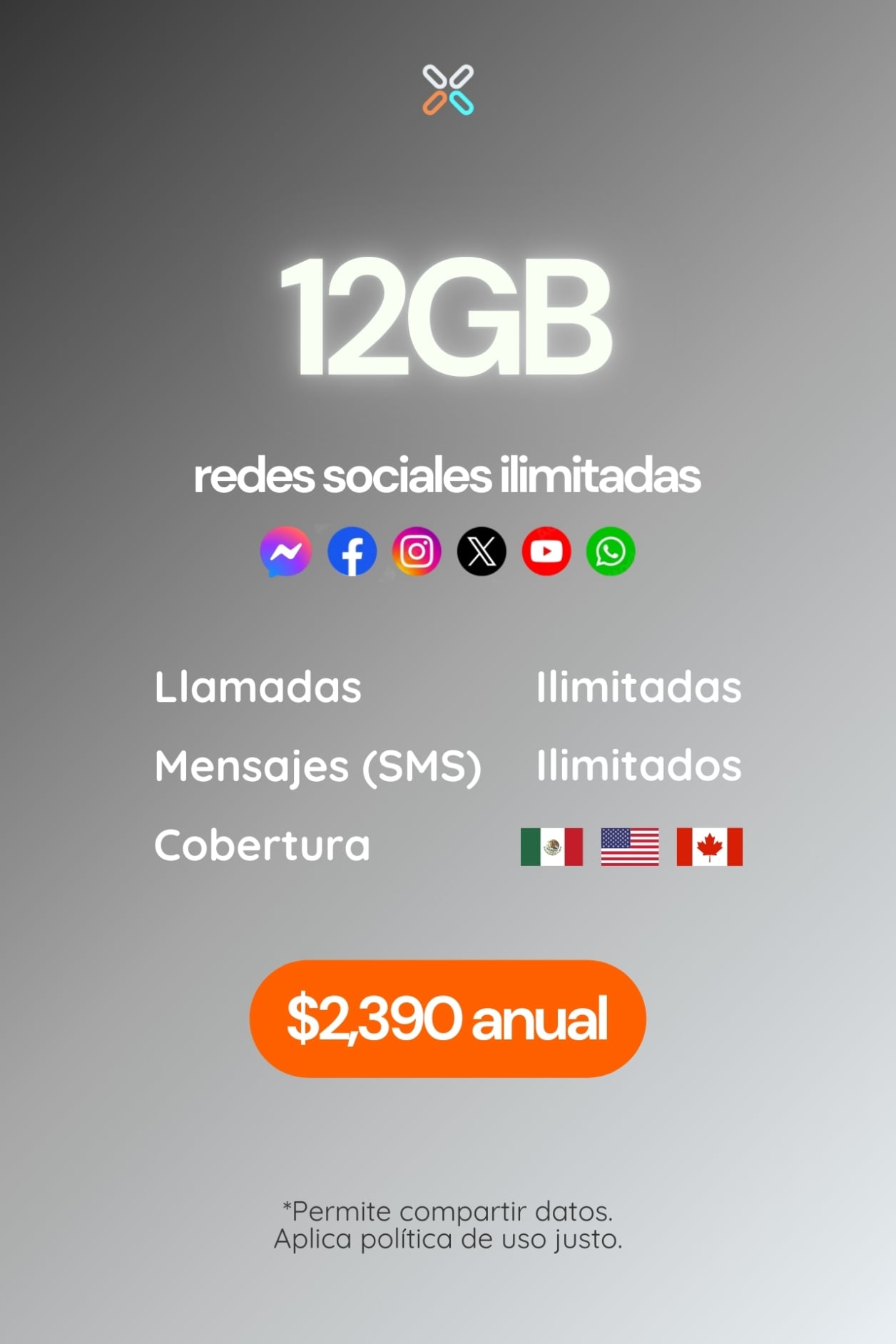 12GB Plan anual